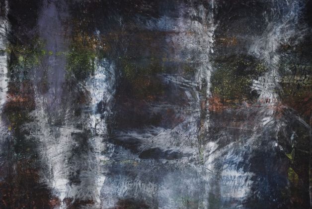 Daniele Innamorato, Untitled (Monet I Love You), 2017, acrilico su tela, cm 300x490