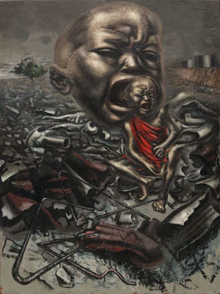 David Alfaro Siqueiros, Echo of a Scream, 1937. The Museum of Modern Art, New York