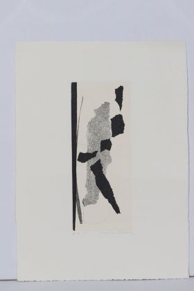 Enrico Della Torre, Fluttuante, 1992, acquaforte, vernice molle, acquatinta