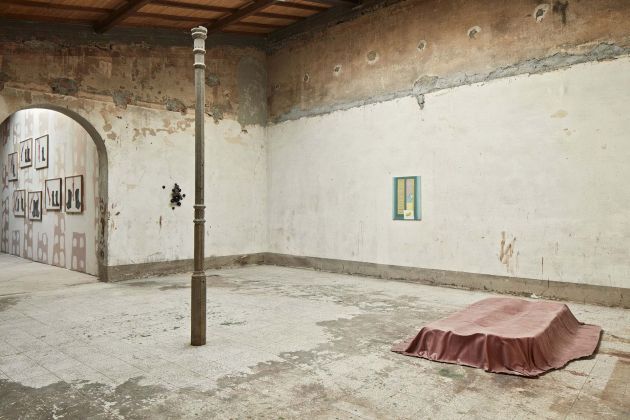 Flow, 2020, veduta della mostra, studio di Francesco Carone, Pistoia. Photo_ Carlo Favero Courtesy SpazioA, Pistoia.