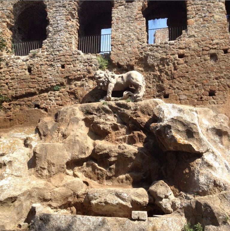 Fontana del Bernini ai piedi della fu Villa Altieri, Monterano 2016. Photo Giulia Palummieri