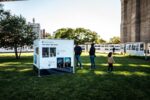 Francesca Magnani. People of the ferry 2020. Connection at a time of social distancing. Photoville 2020, Brooklyn Bridge Park, New York 2020