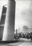 Giuseppe Pagano, Struttura a torre Litoceramica della Piccinelli ceramiche Soc. An., Fiera Campionaria di Milano, 1938. Photo Stabilimento Fotografico Crimella. Courtesy Fondazione Fiera Milano - Archivio Storico