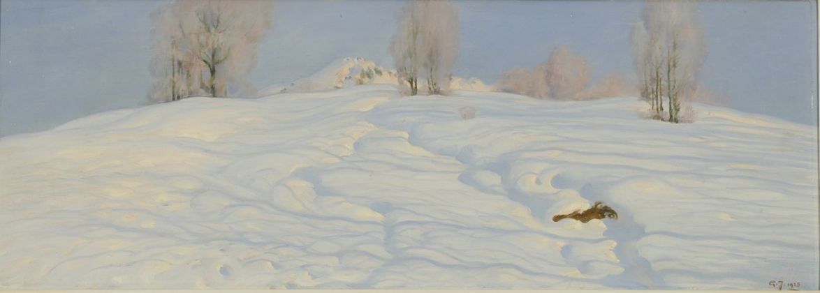 Gabriel Jurkić, Inverno, 1925. Zagabria, Moderna Galerija
