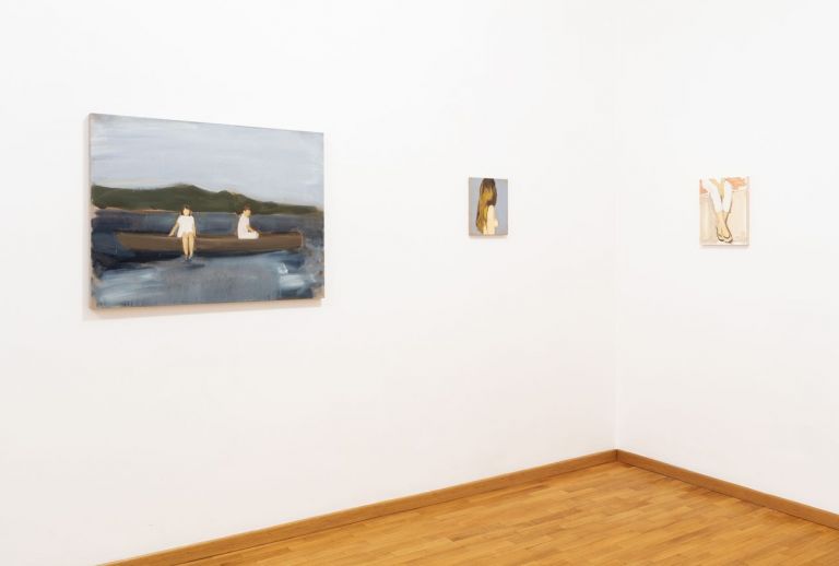 Gideon Rubin. Installation view at Galleria Monica De Cardenas, Milano 2020. Photo credits Andrea Rossetti