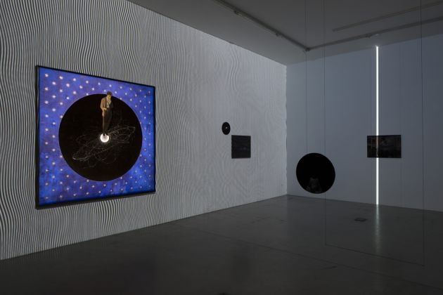 Giulio Frigo, 360 780NM, 2015, Installation view at Francesca Minini, Milan