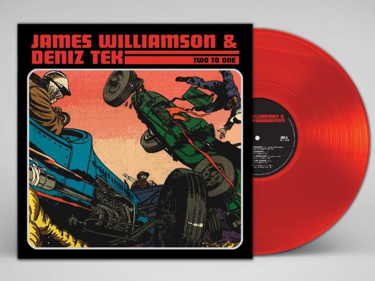 James Williamson & Deniz Tek, Two to One (2020). Cover artwork by Fendi Nugroho