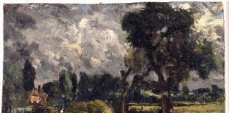 John Constable, Flatford Mill from the Bridge, c. 1814 16, Collection David Thomson