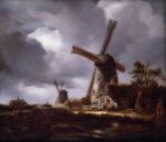 John Constable, after Jacob van Ruisdael, Landscape with Windmills near Haarlem, 1831, Collection Dulwich Picture Gallery, London