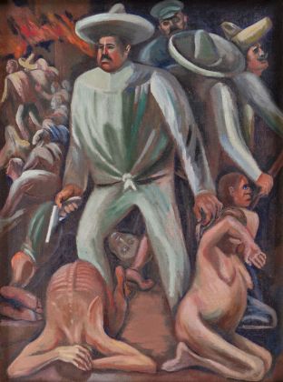 José Clemente Orozco, Pancho Villa, 1931. Museo de Arte Carrillo Gil, INBAL, Città del Messico