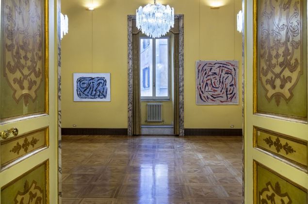 Karl Stengel. Con cuore puro. Exhibition view at Accademia d'Ungheria, Roma 2020. Photo Klára Várhelyi