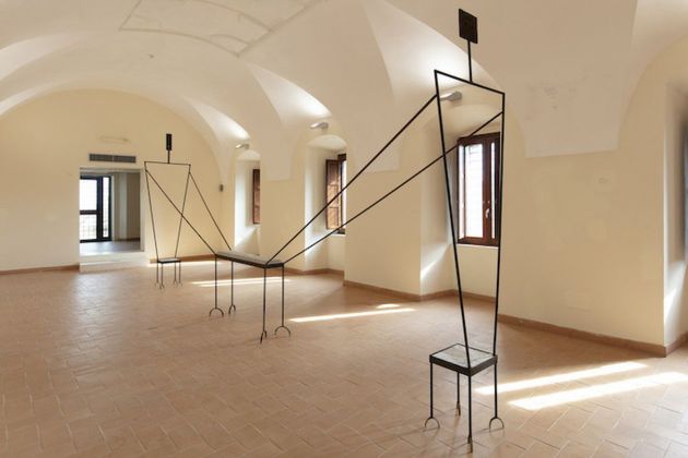 La casa dell’angelo. 5 artisti per Ugo Marano. Exhibition view at Complesso Monumentale dello Spirito Santo, Capriglia 2020
