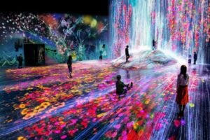 Apre a Utrecht il nuovo museo interattivo di teamLab. Dentro al Bosco Verticale di Stefano Boeri