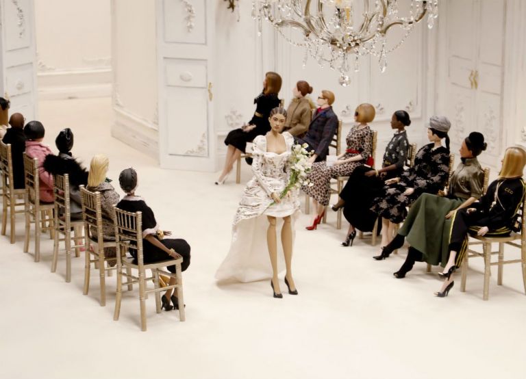 Milano Fashion Week, settembre 2020. Moschino
