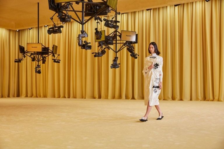 Milano Fashion Week, settembre 2020. Prada