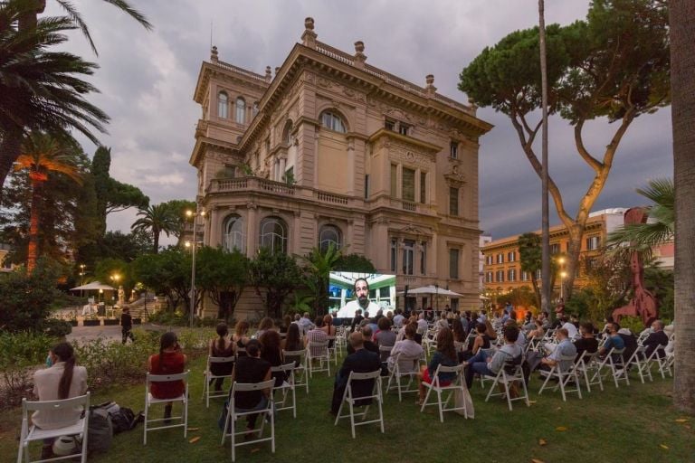 Presentazione del libro mostra ORTO, Istituto Svizzero, Roma 2020. Photo © Davide Palmieri