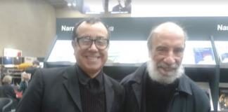 Raul Zurita e Antonio Arévalo, salone del libro de Tuyrin