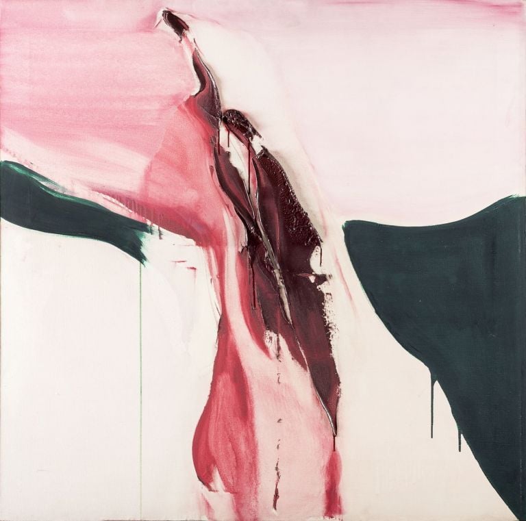 Renata Rampazzi, Composizione, 1978, olio su tela, cm 100x120