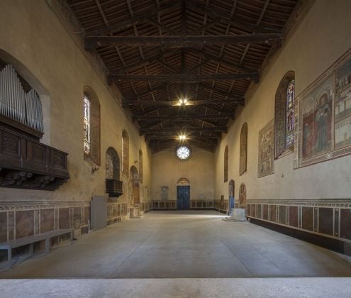 Restauro degli affreschi nella Chiesa di Sant'Agostino, Montalcino