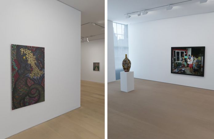 Side by Side. A Presentation by Victoria Miro and David Zwirner. Voric Curate App, 2020 © the artists. Courtesy Victoria Miro & David Zwirner. Picture Vortic