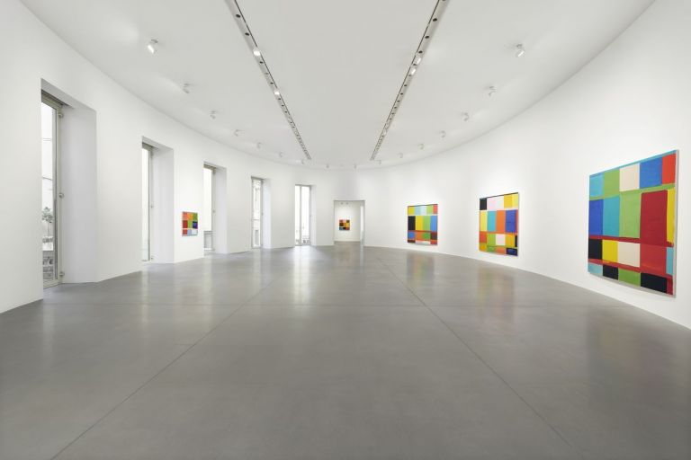 Stanley Whitney. Exhibition view at Gagosian, Roma 2020. Courtesy Gagosian e l’artista. Photo Matteo D’Eletto, M3 Studio