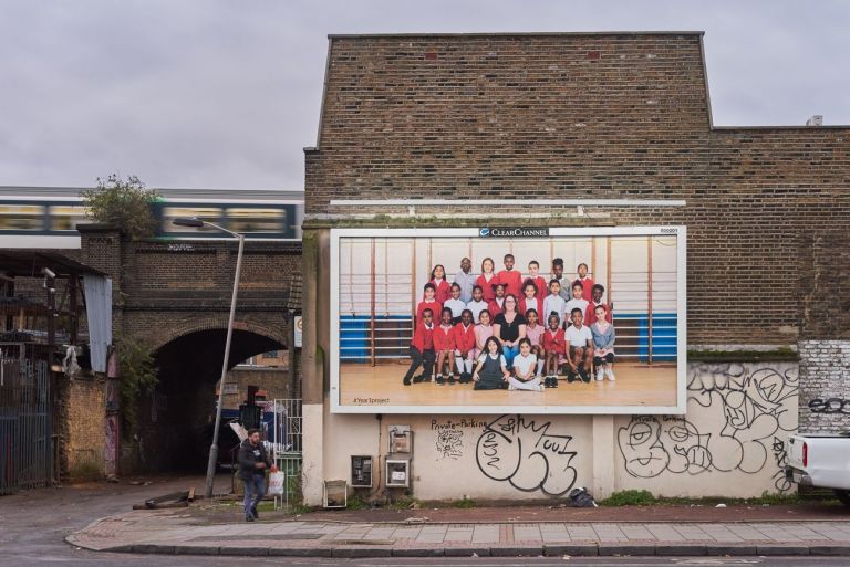 Steve McQueen, Year 3, 2019. Billboard at Ilderton Road, Lewisham. Photo Theo Christelis © Steve McQueen & Tate