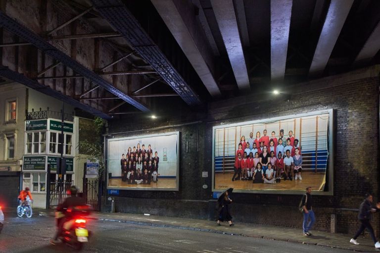 Steve McQueen, Year 3, 2019. Billboards at Coldharbour Lane, London Borough of Lambeth. Photo by Theo Christelis © Steve McQueen & Tate