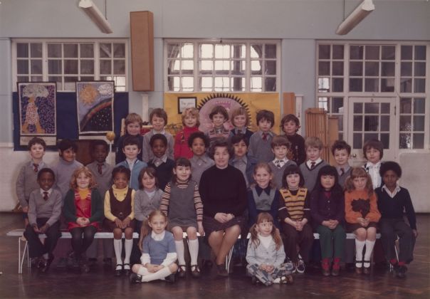 Steve McQueen Year 3 class at Little Ealing Primary School, 1977