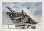 Superstudio, Vita supersuperfice – pulizie di primavere, 1971. Courtesy Archivio Superstudio, Collezione MAXXI Architettura, Fondazione MAXXI, Roma