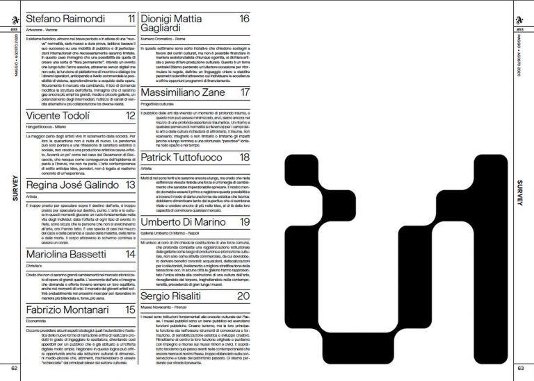 Tatanka Journal in collaborazione con Nicolò Oriani, il font disegno per Artribune Magazine #55