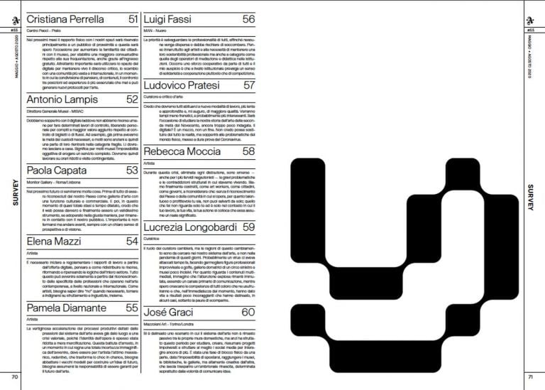 Tatanka Journal in collaborazione con Nicolò Oriani, il font disegno per Artribune Magazine #55