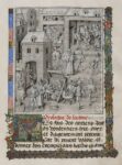 Una pagina delle Croniques et Conquestes de Charlemagne. Courtesy KBR