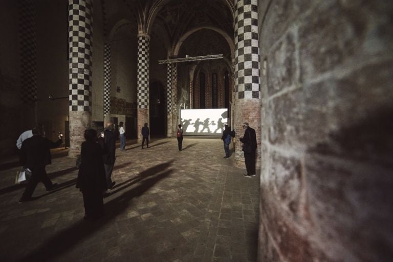 William Kentridge, Respirare, Chiesa San Domenico, Alba, Photo credits Luca Privitera