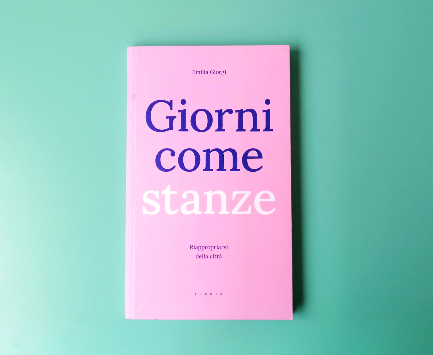 Emilia Giorgi, Giorni come stanze, cover