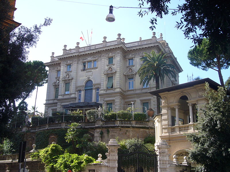 Ludovisi - Istituto Svizzero Roma villa Maraini, ph. Lalupa, fonte Wikimedia