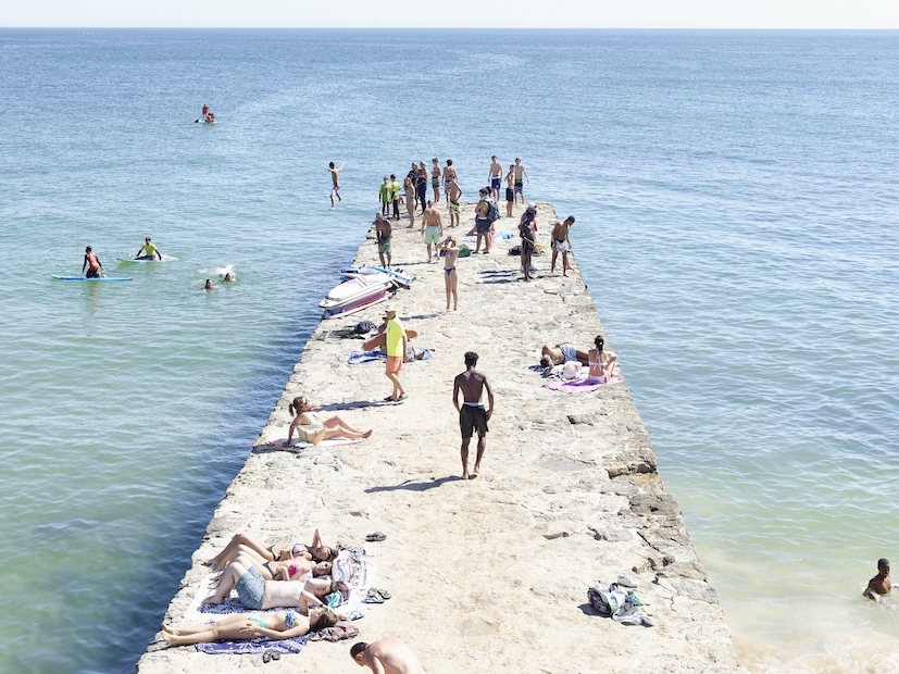 Massimo Vitali, Carcavelos Pier Paddle - 2016