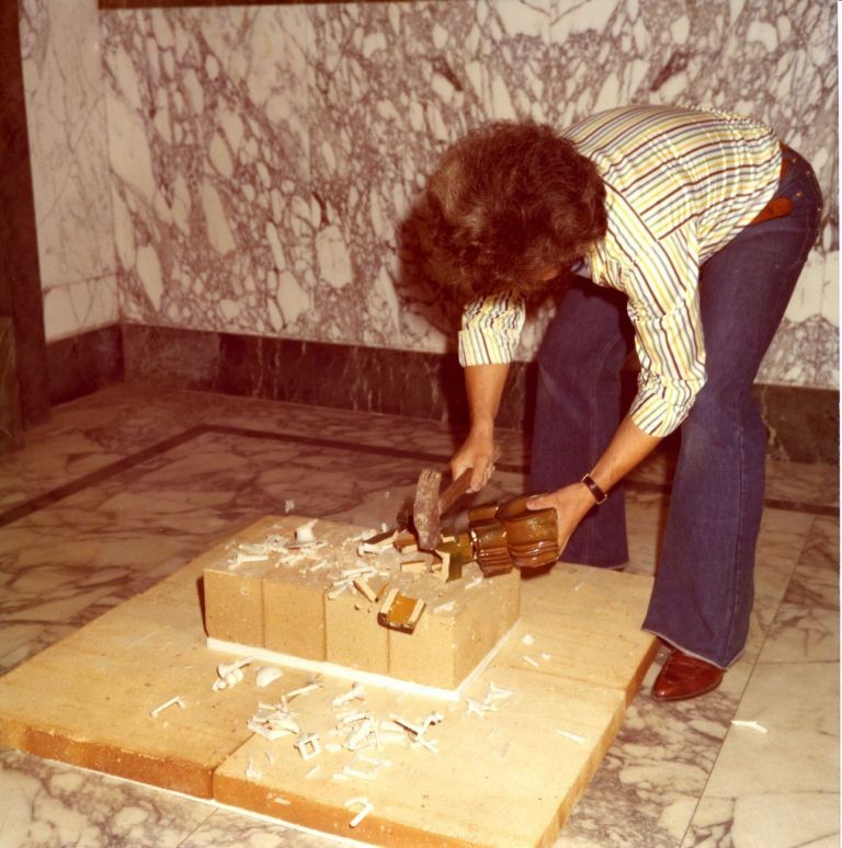 Alfonso Leoni, Performance al MIC, Faenza 1976