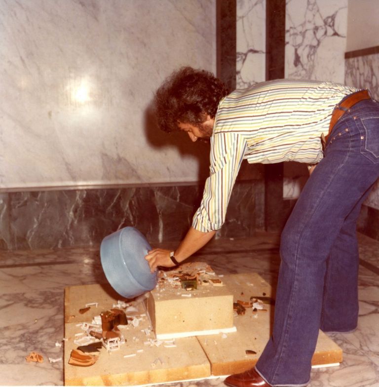 Alfonso Leoni, Performance al MIC, Faenza 1976