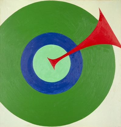 Alfonso Leoni, Senza titolo, 1968 ca., olio su tela, cm 60x70
