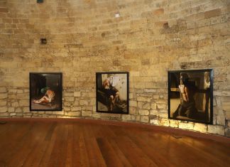 Andres Serrano, Torture, 2015. Installation view at Castello di Barletta, 2020