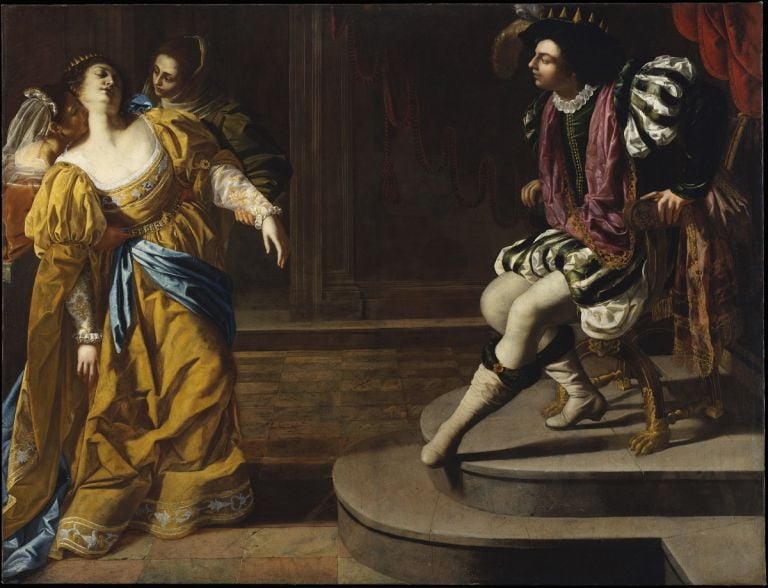 Artemisia Gentileschi, Esther before Ahasuereus, about 1628-30 ©The Metropolitan Museum of Art New York