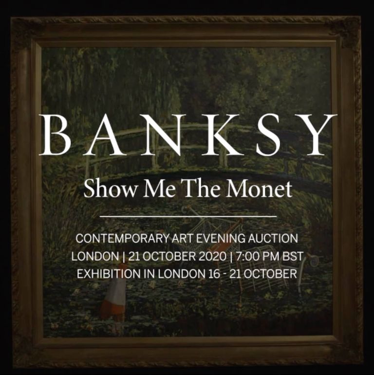 Banksy, Show me the Monet, Sotheby's