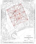 Bartolomeo Capasso, Congiunzione degli opposti. Diagramma su ricostruzione dell'impianto originario di Neapolis. Courtesy Gianluigi Maria Masucci