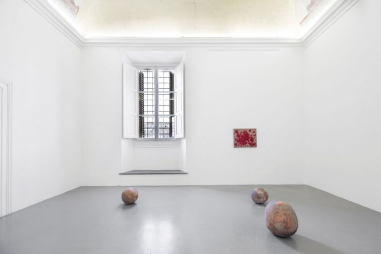 Bosco Sodi. Exhibition view at Eduardo Secci Contemporary, Firenze 2020. Courtesy Eduardo Secci Contemporary