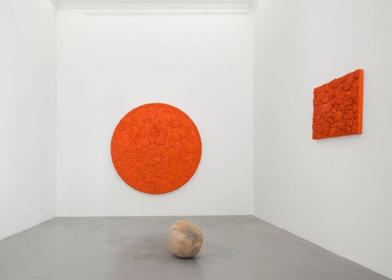 Bosco Sodi. Exhibition view at Eduardo Secci Contemporary, Firenze 2020. Courtesy Eduardo Secci Contemporary