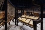 Chen Zhen, Jue Chang, Dancing Body – Drumming Mind (The Last Song), 2000, particolare. Installation view at Pirelli HangarBicocca, Milano 2020. Pinault Collection © ADAGP, Paris. Courtesy Pirelli HangarBicocca. Photo Agostino Osio