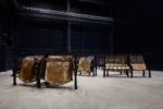 Chen Zhen, Jue Chang, Dancing Body – Drumming Mind (The Last Song), 2000. Installation view, Pirelli HangarBicocca, Milan, 2020. Pinault Collection © ADAGP, Paris. Courtesy Pirelli HangarBicocca. Photo Agostino Osio