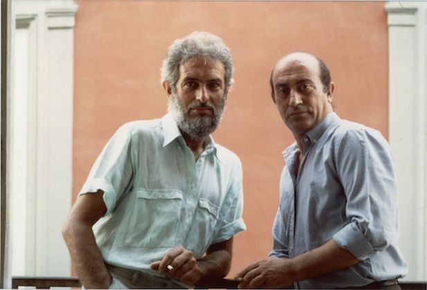 Carlo Alfano con Mimmo Jodice, 1987