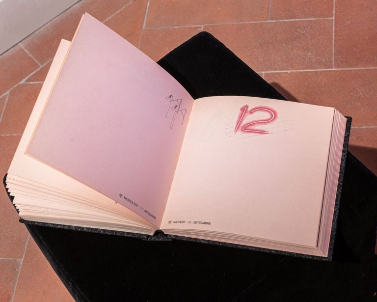 Cinzia Ruggeri, Agenda, 1985. Photo OKNOstudio