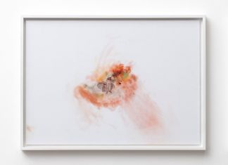 Corinna Gosmaro, Ab Joy, 2020, tecnica mista su carta, 50x70 cm. Courtesy l’artista & The Gallery Apart. Photo Giorgio Benni